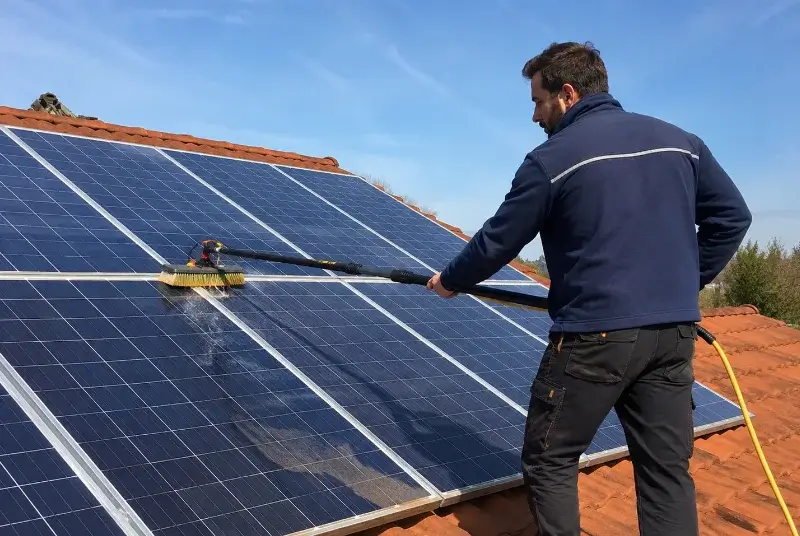 Nettoyage et entretien de panneaux solaires à Puylaurens